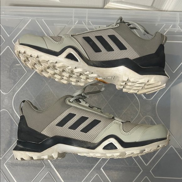 Adidas Terrex Gray and Black Trail Shoes - Picture 7 of 10